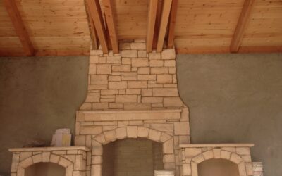 Pavilion with outdoor fireplace – Danville