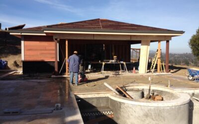 New Pool and Swimming Pool Pavilion in Danville