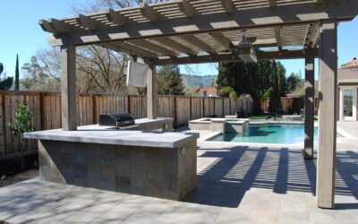 Pool, Arbor and Outdoor BBQ Project in Danville