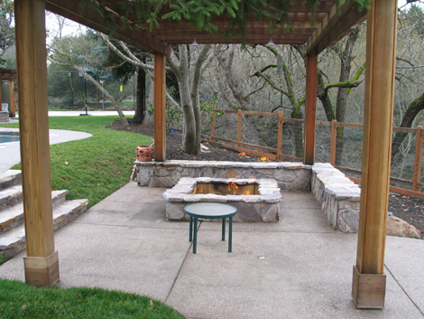 Arbors for backyard living space by Hawkins Pools of San Ramon -2