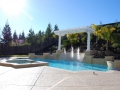 Sunny Pool and Arbors