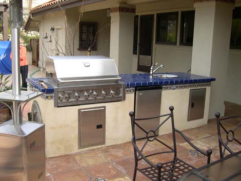 Outdoor BBQ grill Alamo -8