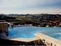 Swimming pool with infinity edge design 5 in Danville
