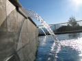 Swimming pool with water fall design 1