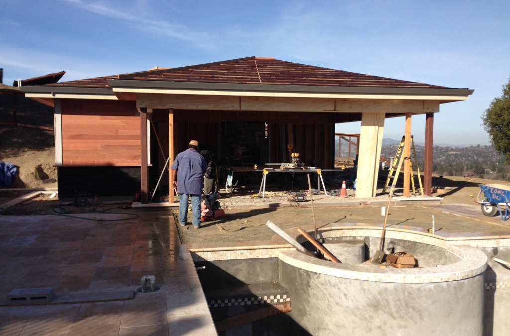 Swimming Pool and Pavilion Construction in Danville