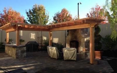 Arbor and BBQ Project in San Ramon