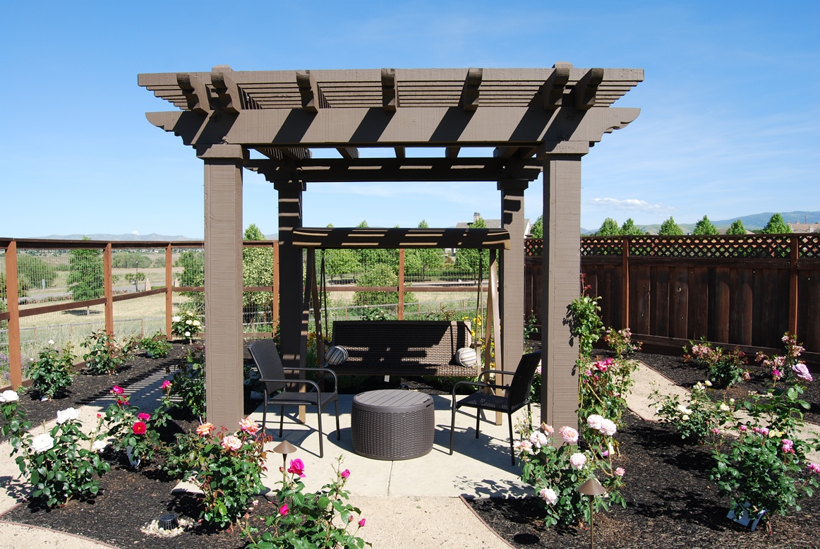 arbors design for backyard